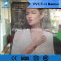 Promoción de medios publicitarios de Jinghui 380gsm 200X300D 18X12 PVC flex banner para impresora de inyección de tinta